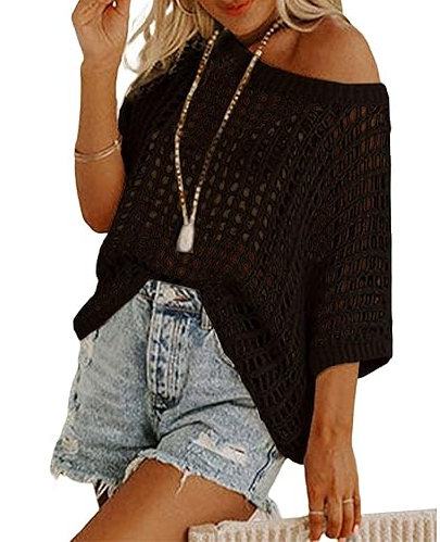 Zerelle™ | Casual Summer Knit Blouse