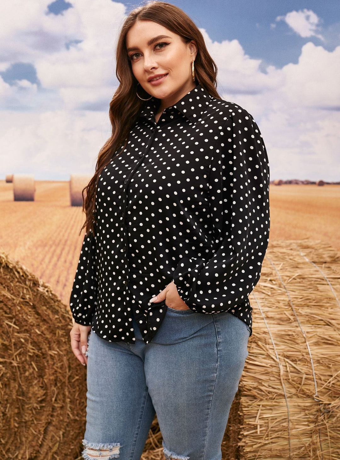 Laura | Plus Size Blouse