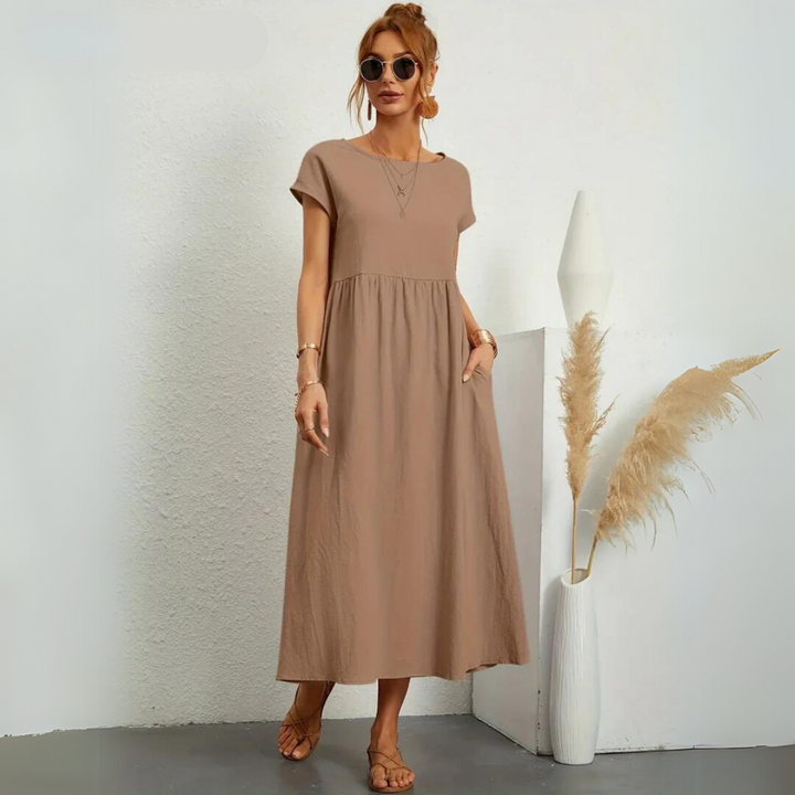 Talina™ | Effortless Cotton Charm Dress