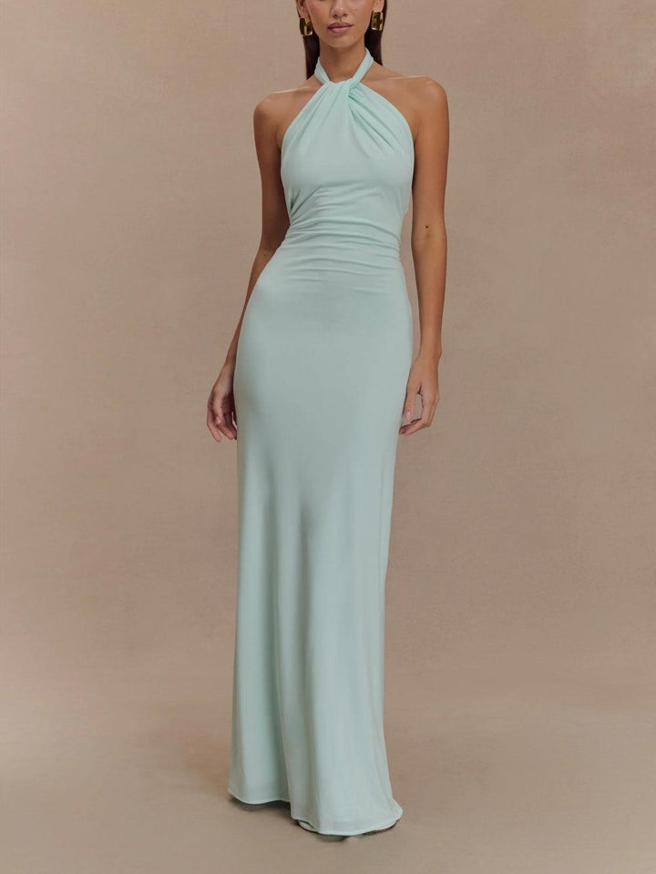 Helga™ | Halter Maxi Dress