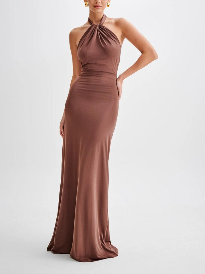 Helga™ | Halter Maxi Dress