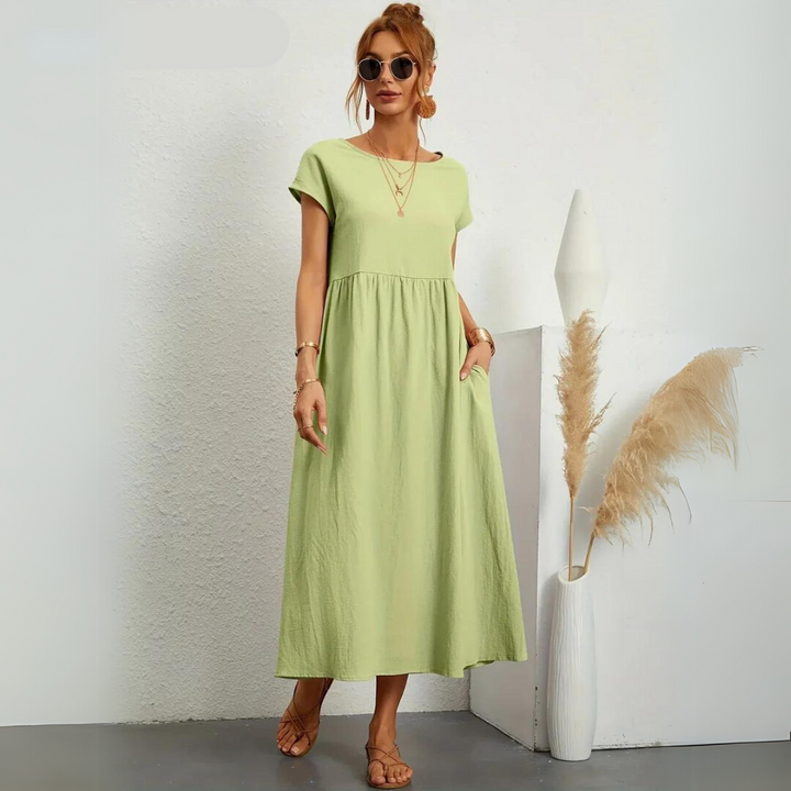 Talina™ | Effortless Cotton Charm Dress