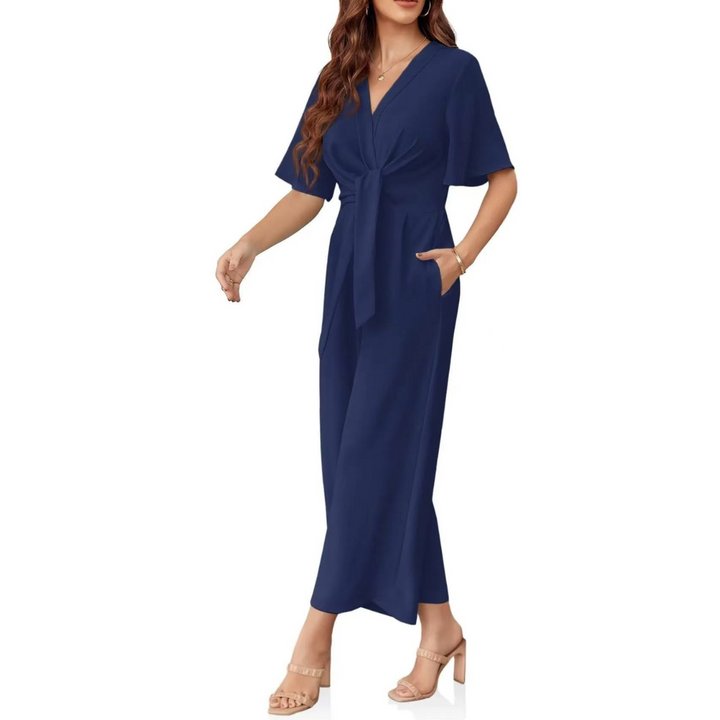 Isabella-Tie Knot Jumpsuit™