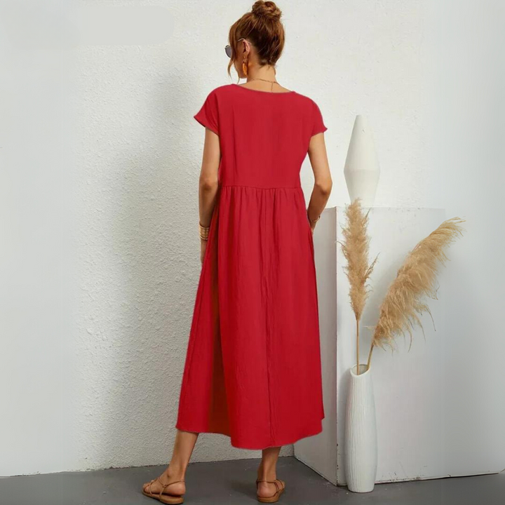 Talina™ | Effortless Cotton Charm Dress