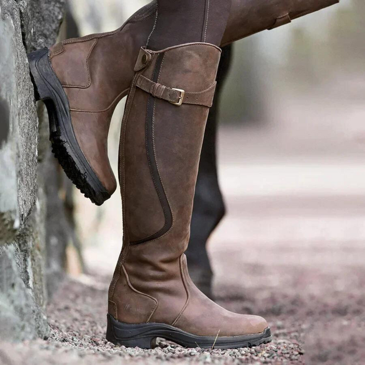 Sarah™ -  Leather Stylish Boots