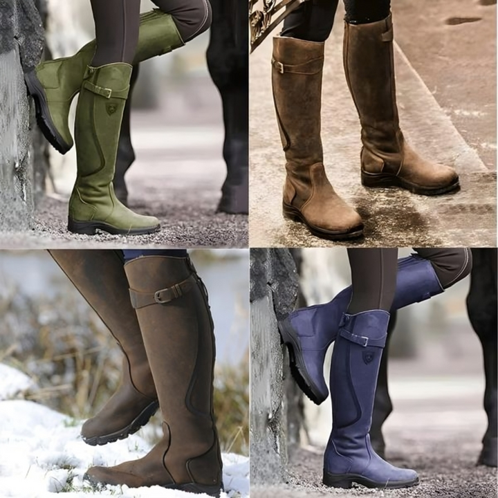 Sarah™ -  Leather Stylish Boots