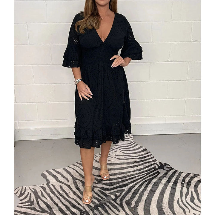 Maris™ | Graceful Midi Dress