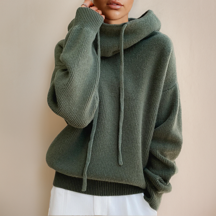Hannah - Knitted Hoodie