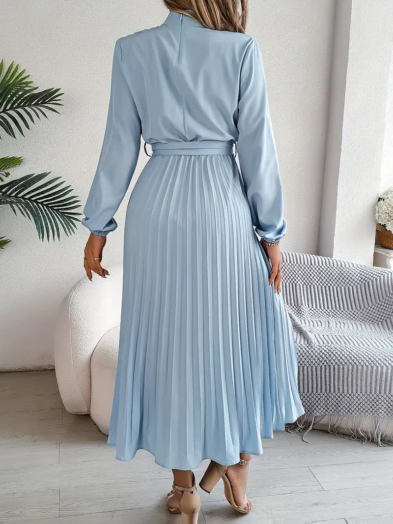 Lunessa™ | Elegant Pleated Dress