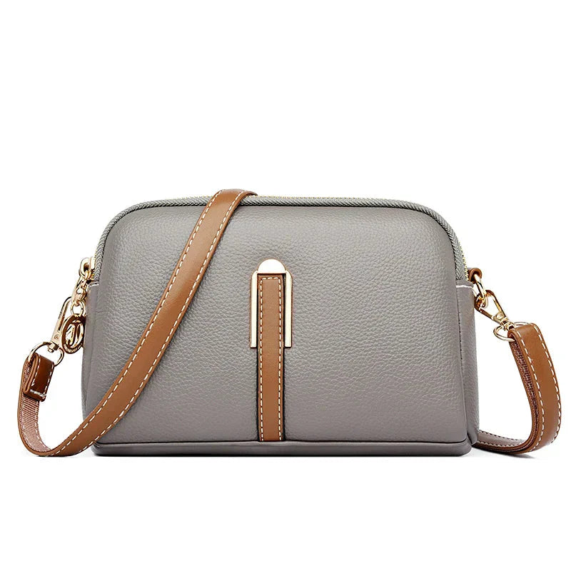 Penelope - Compact Soft Leather Shoulder Bag