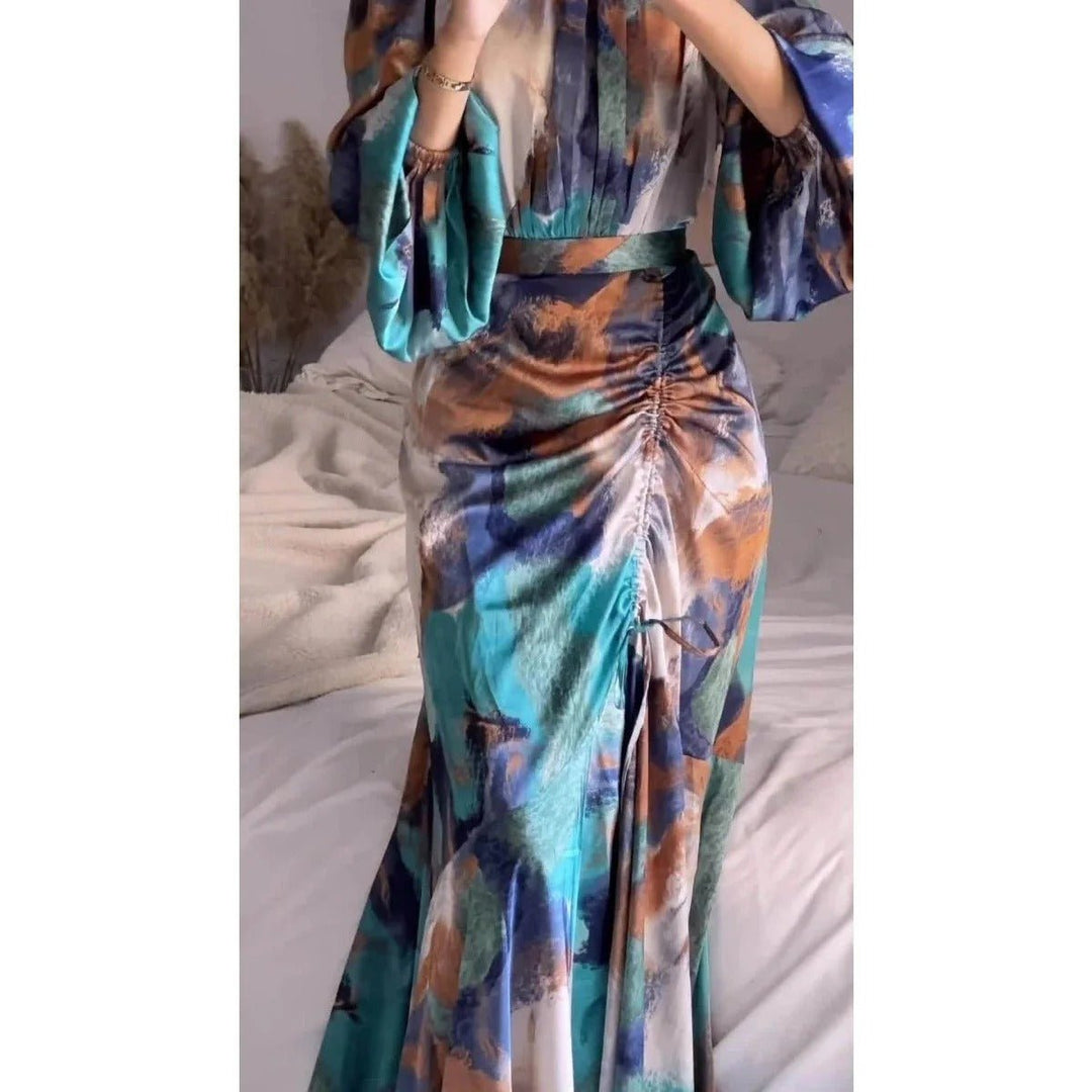 Rihana™ | Graceful Pleated Abaya