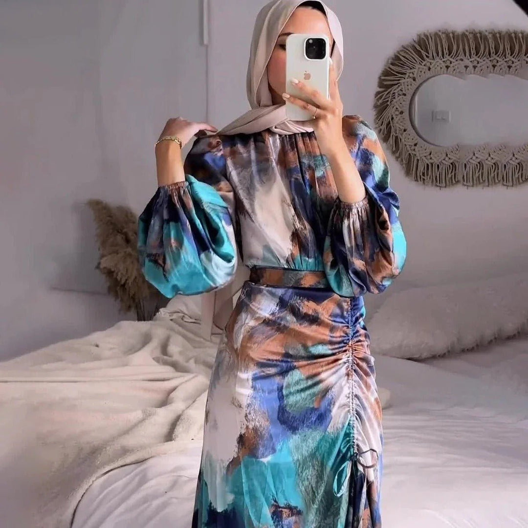 Rihana™ | Graceful Pleated Abaya