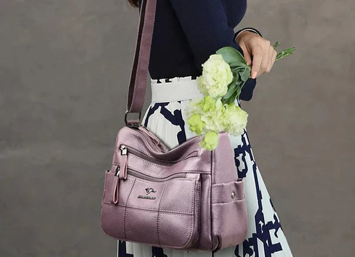 Evangeline - Designer Multi-Layer Crossbody Shoulder Bag