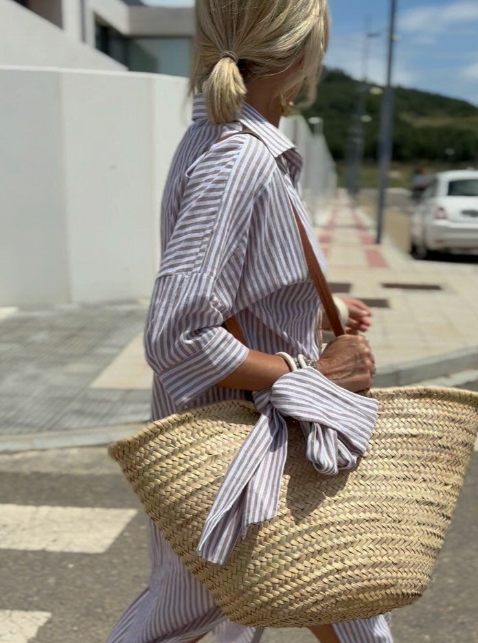 Brylee™ | Elegant Striped Shirt