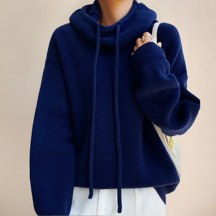 Hannah - Knitted Hoodie