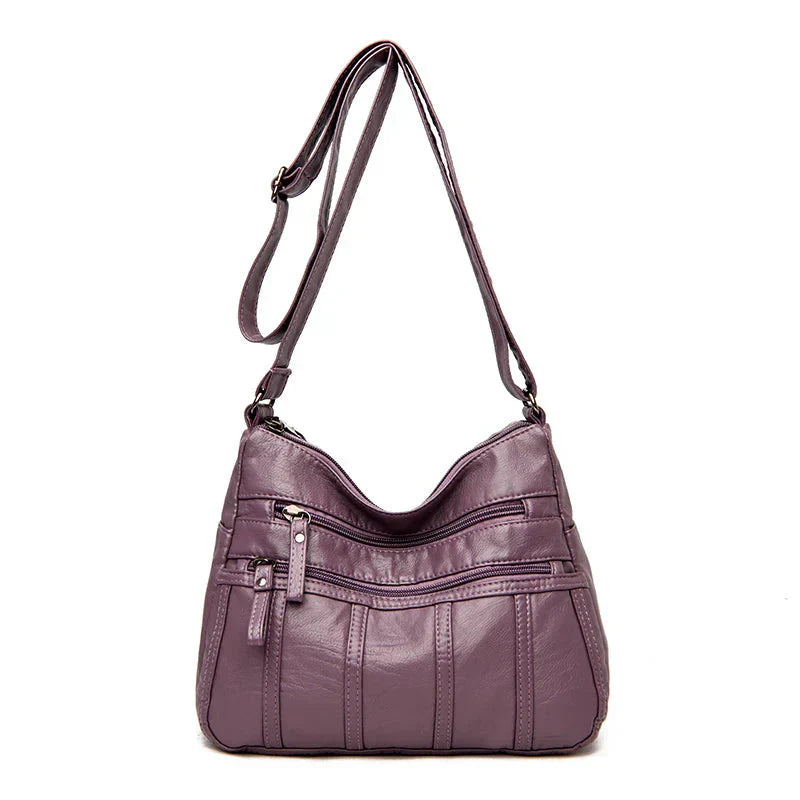Oriana - Luxury PU Leather Multi-Layer Pockets Bag