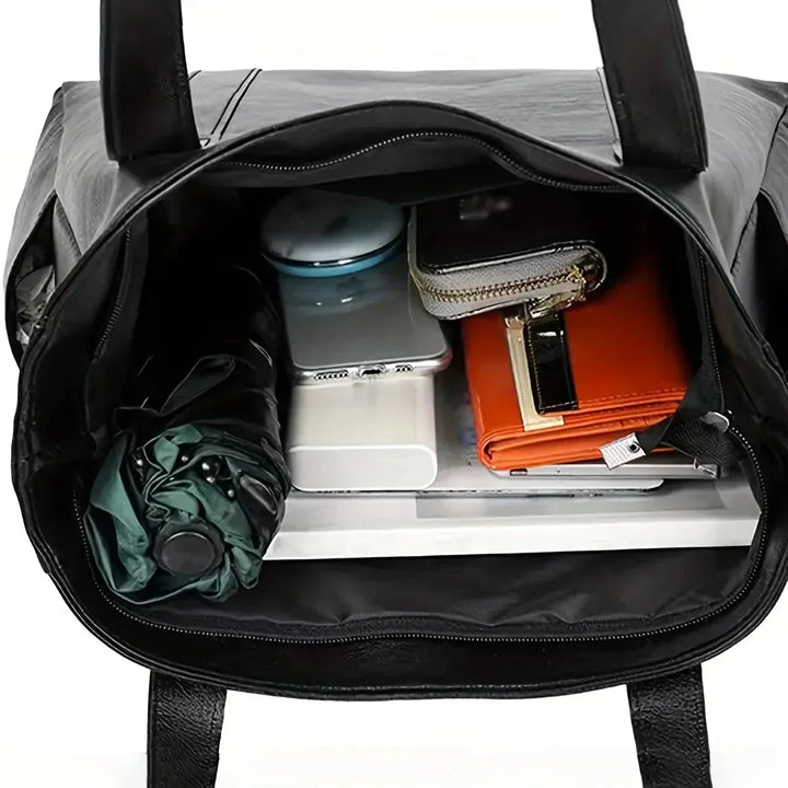 Xanthe - Classic Large Capacity Vegan Tote Bag